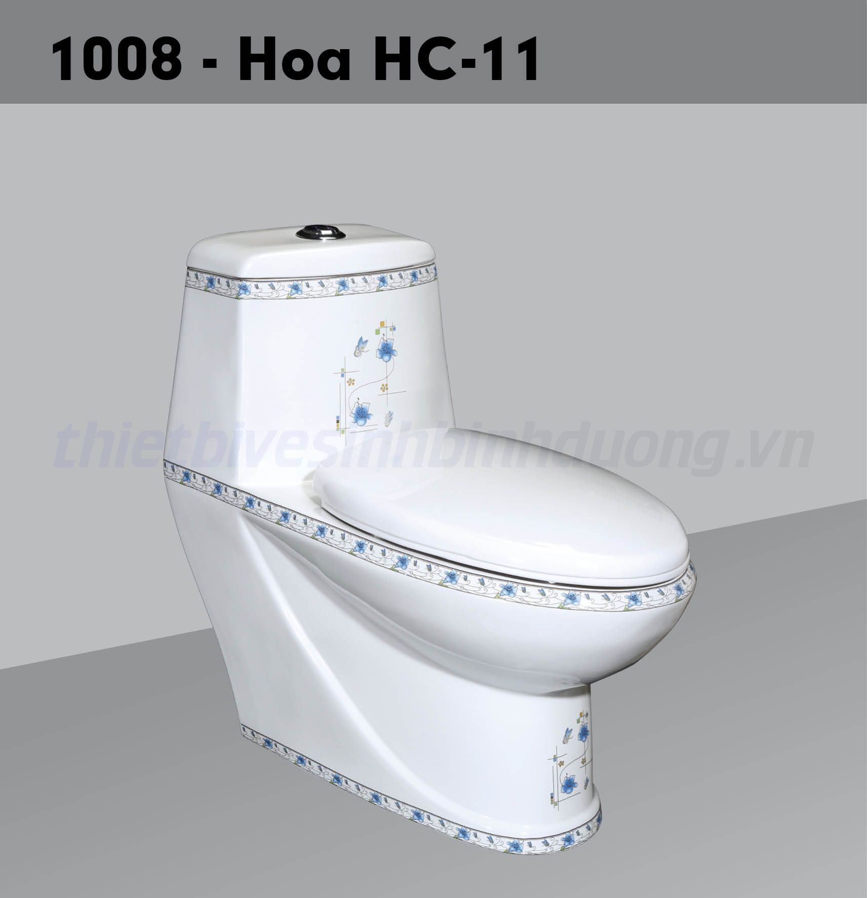 Bồn cầu sứ Hảo Cảnh HC 1008